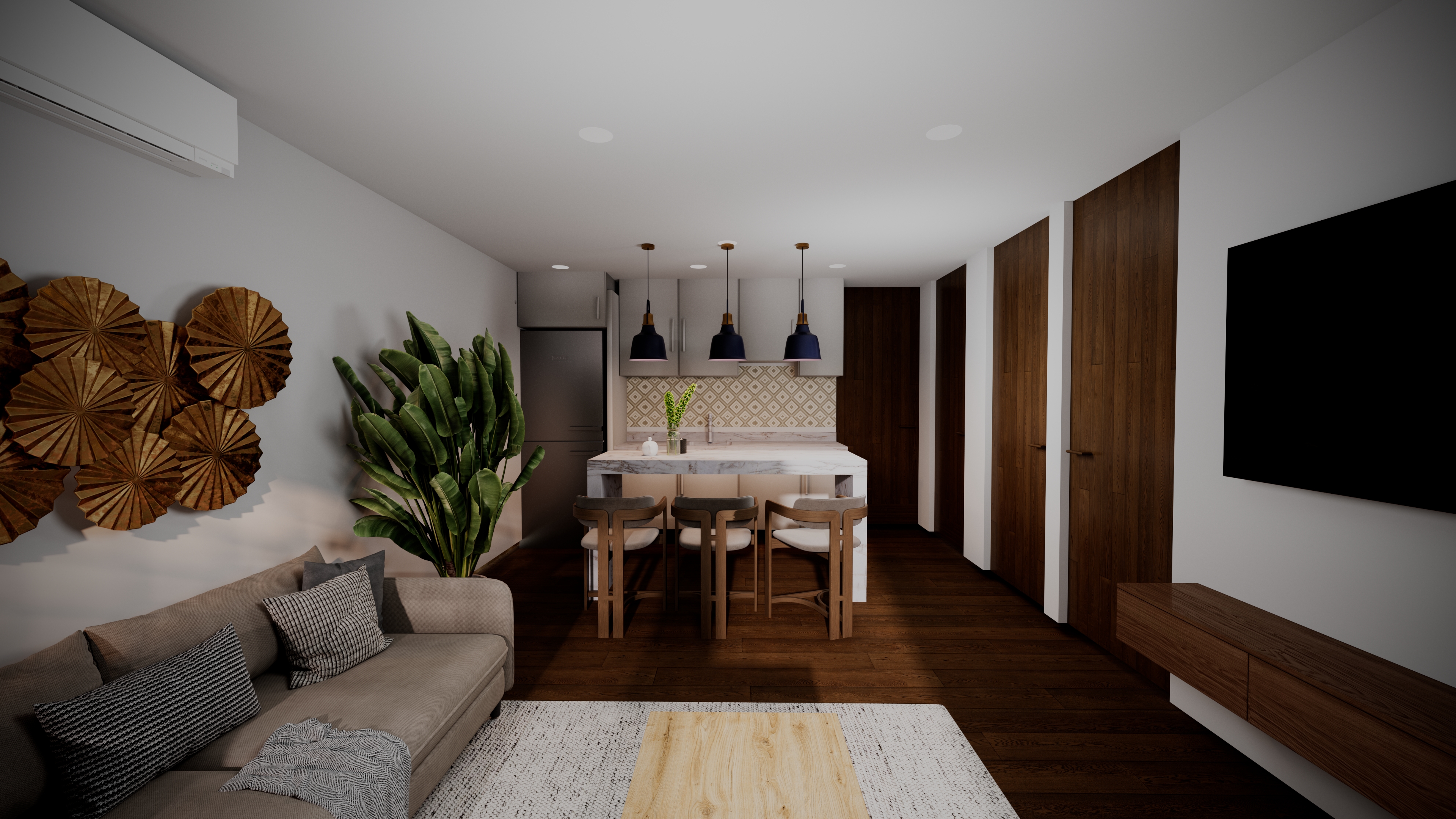 Modelo 3 — Senda Allende Residences
